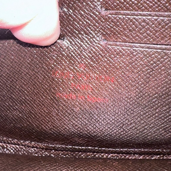 Louis Vuitton Long Wallet Damier Portefeuille Sistina - Picture 8 of 8